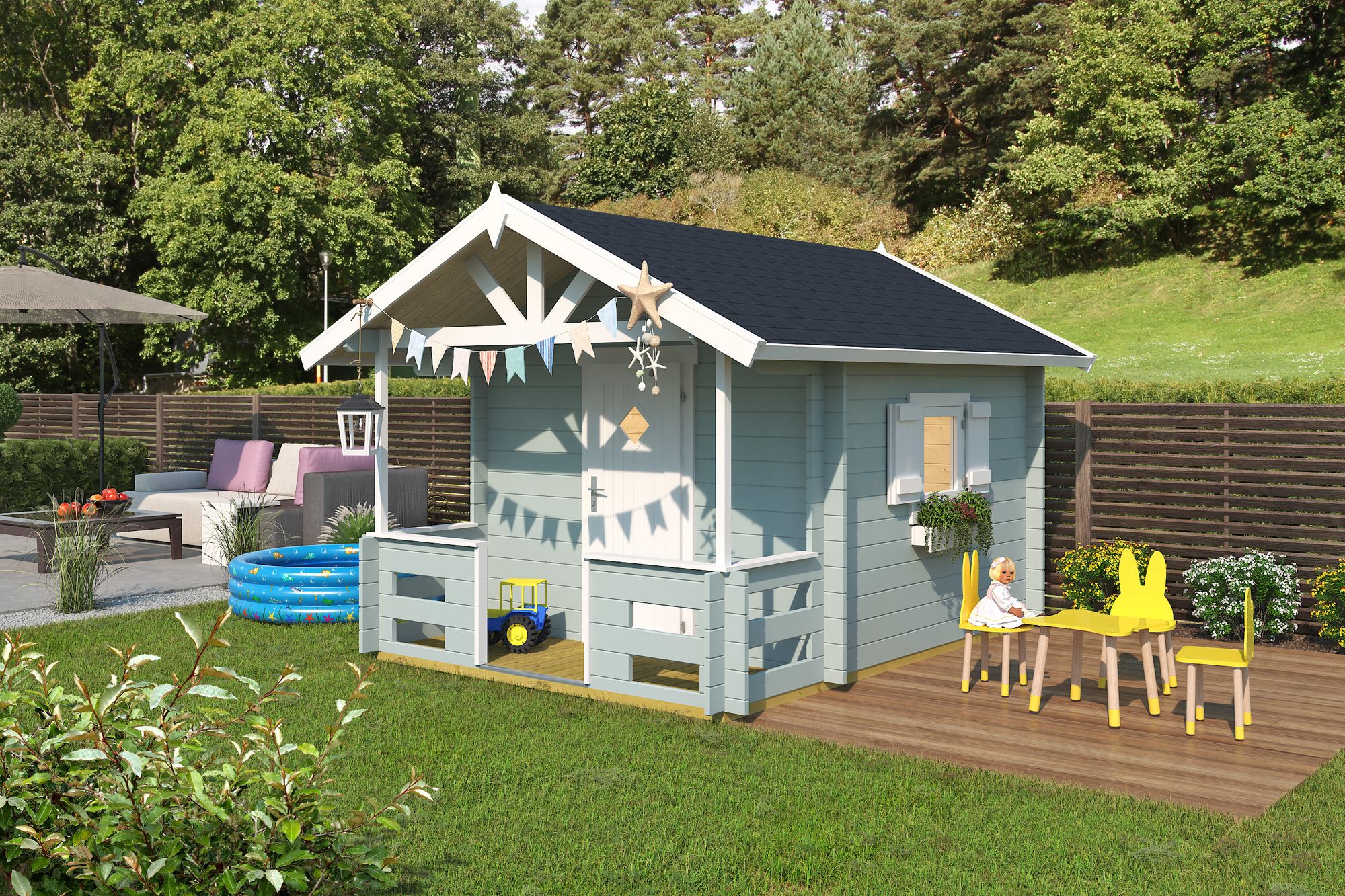 Lekehus Liam - 5,5 m² Lekehus Liam - 5,5 m²