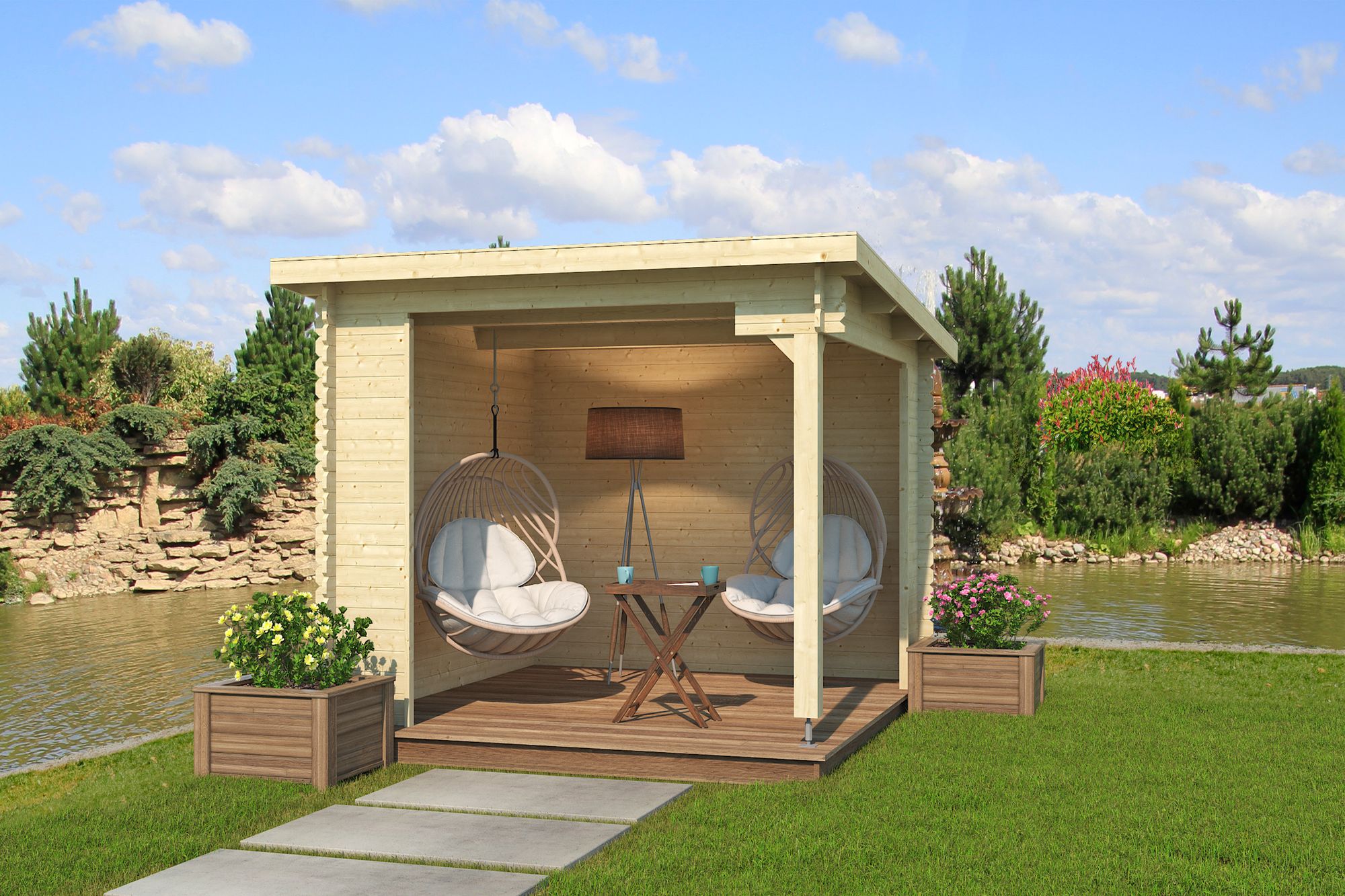 Paviljong Billy B - 8,7 m�