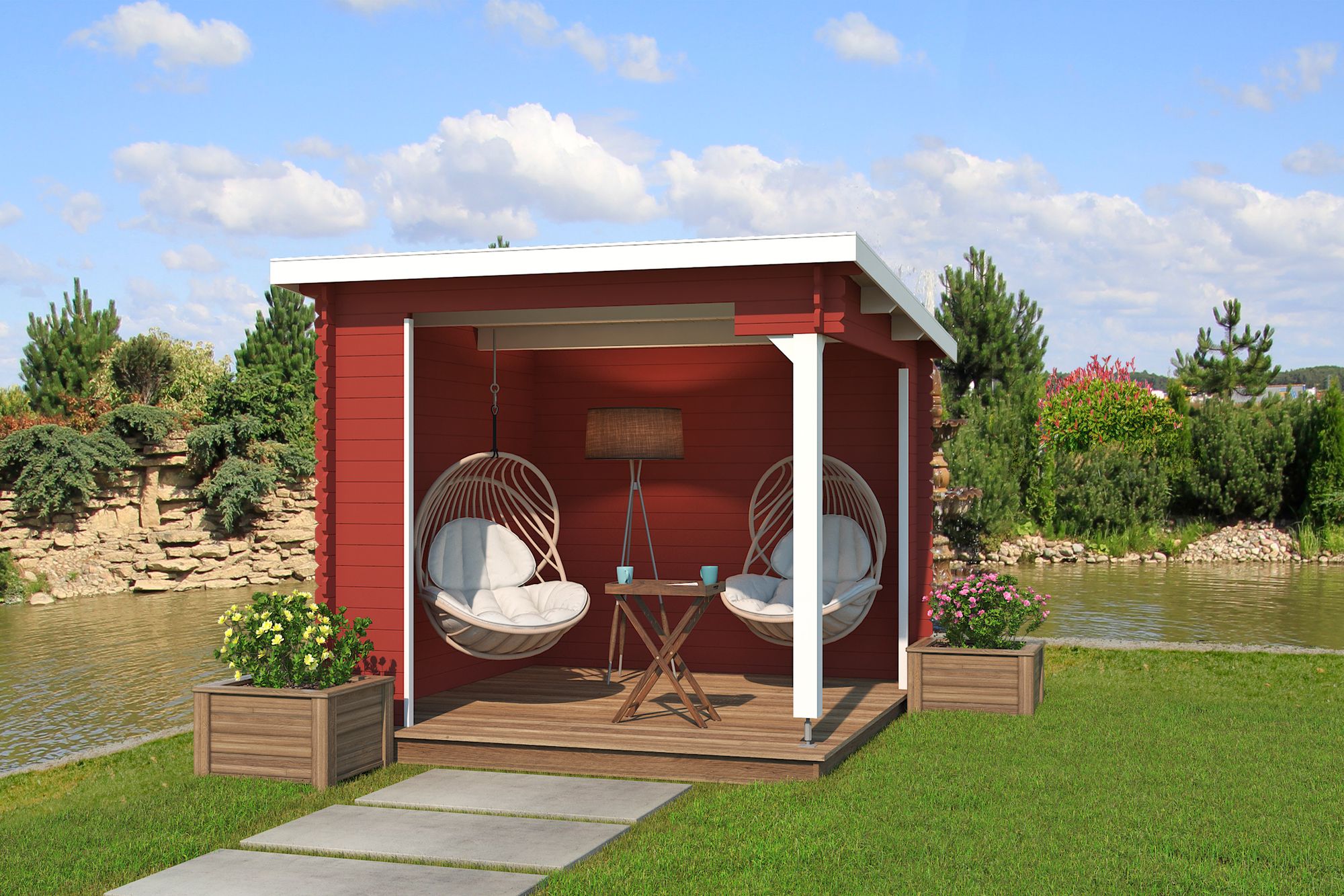 Paviljong Billy B - 8,7 m�