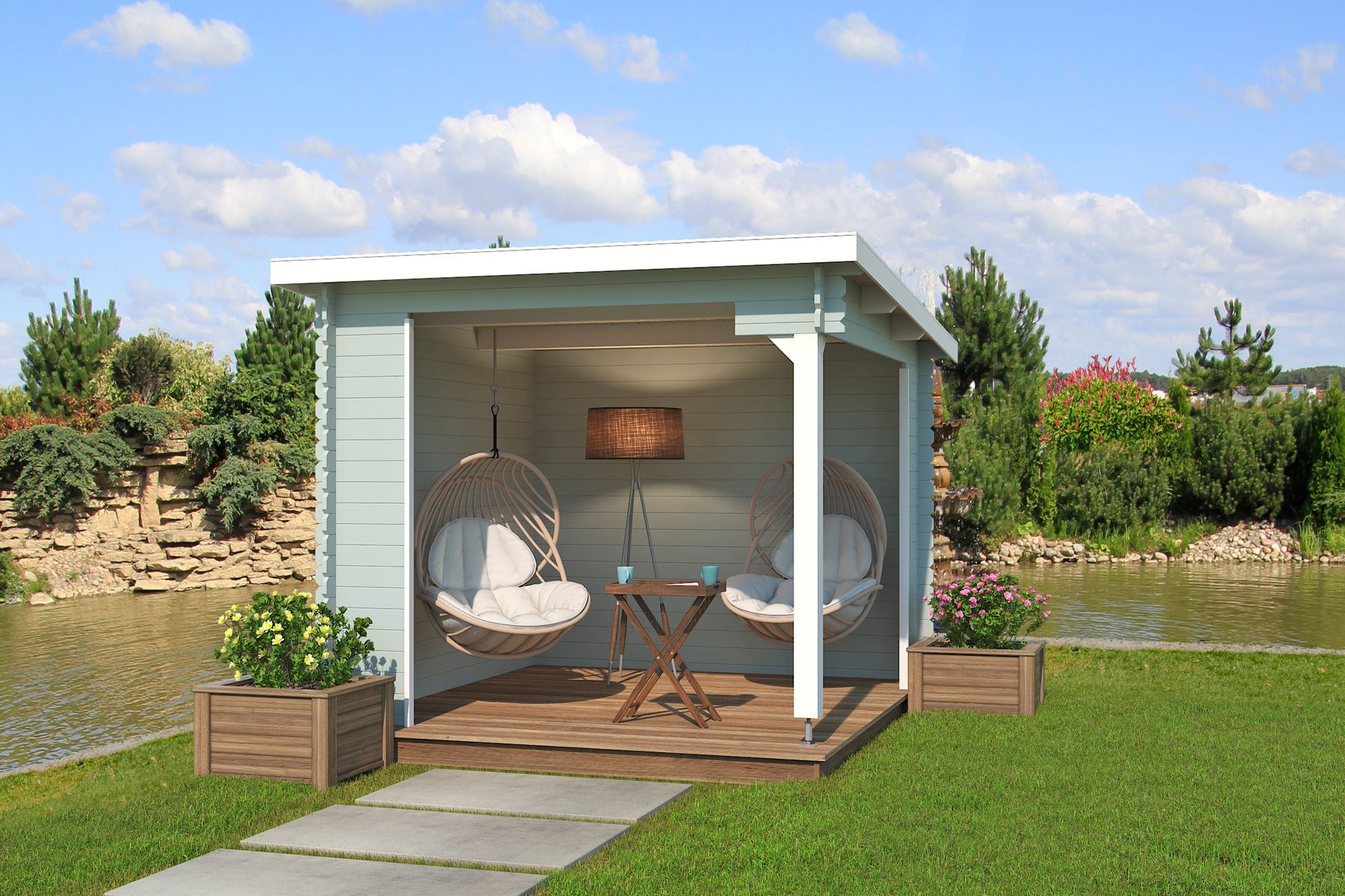 Paviljong Billy B - 8,7 m�