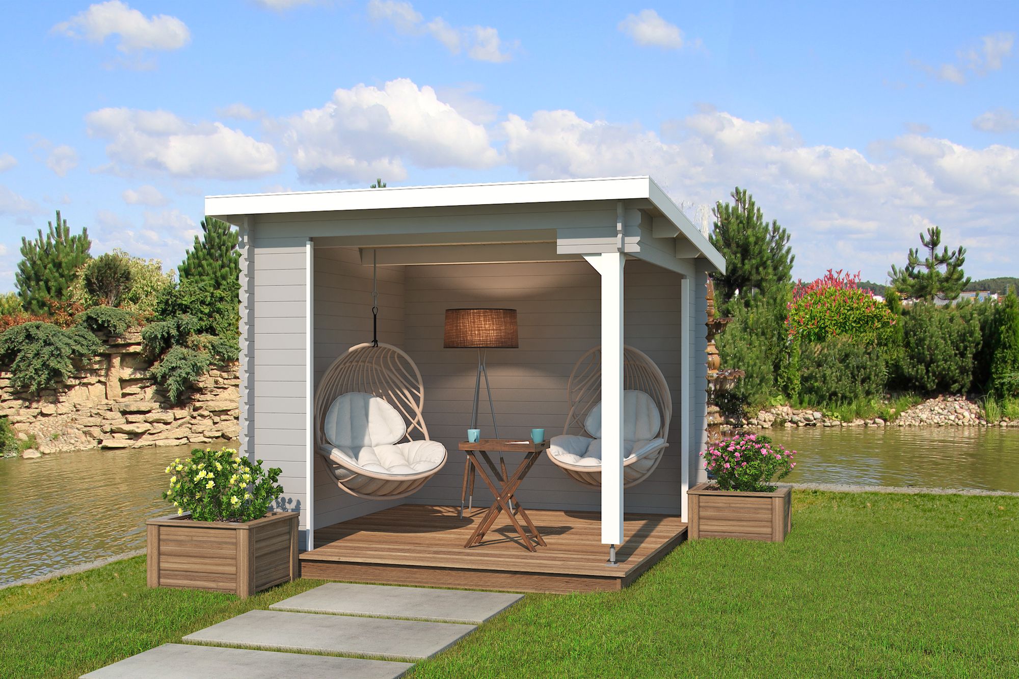 Paviljong Billy B - 8,7 m�