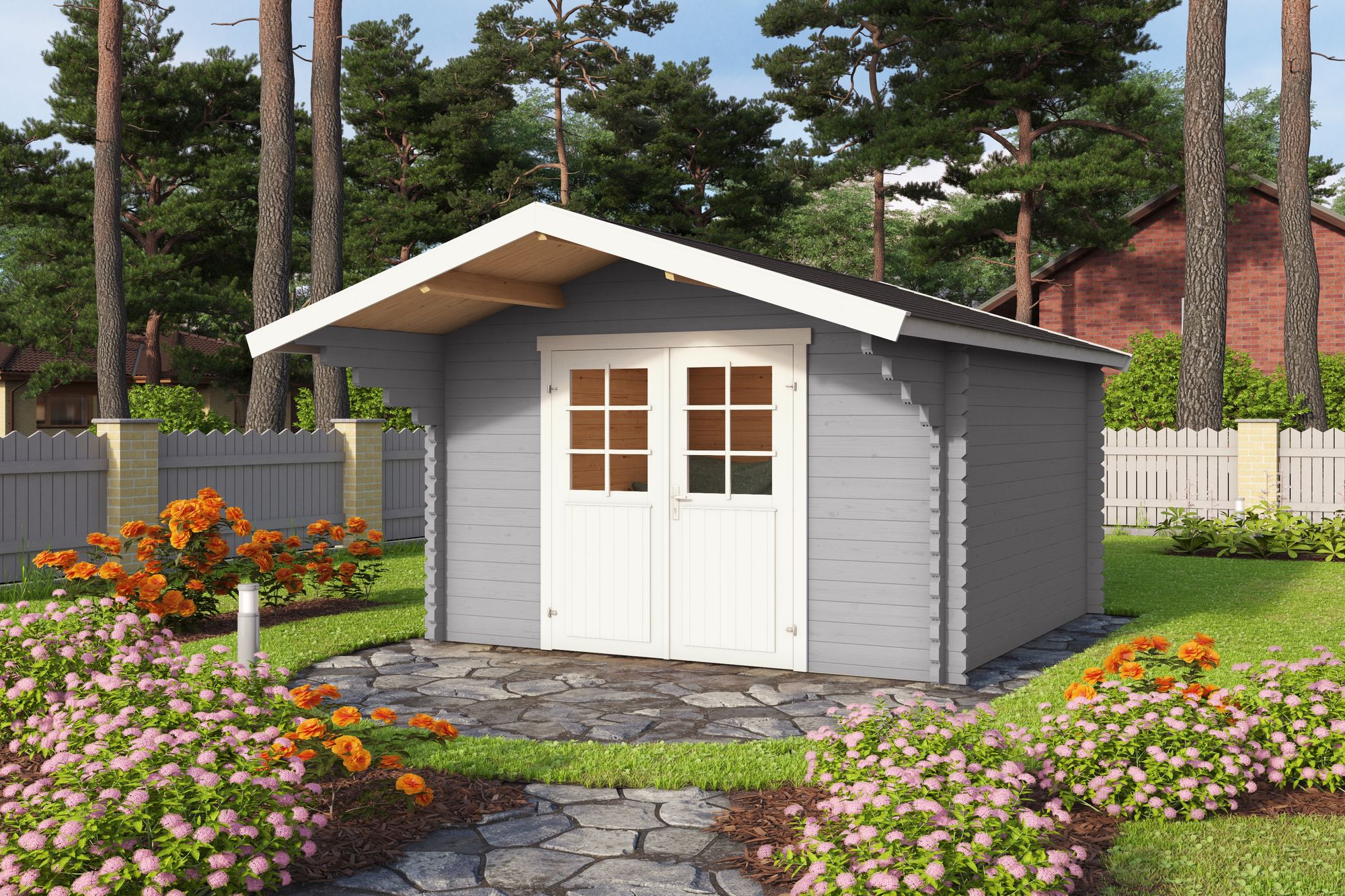 Friggebod Yvonne B - 10,2 m² Friggebod Yvonne B - 10,2 m²