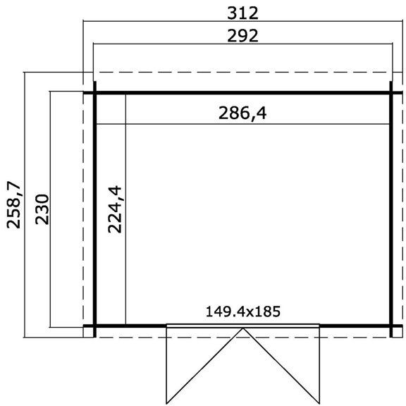 Bod Marie - 6,5 m² Bod Marie - 6,5 m²