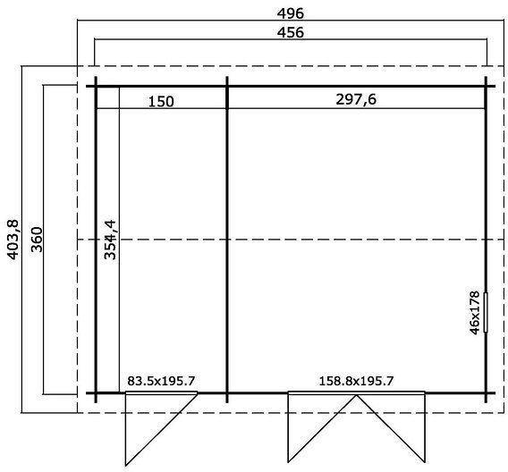 Anneks Valter - 16,5 m�