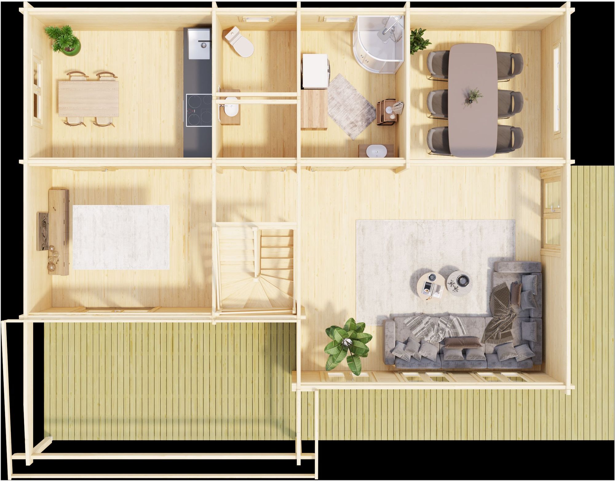 Feriehus Emilia B XL - 80,7 m�