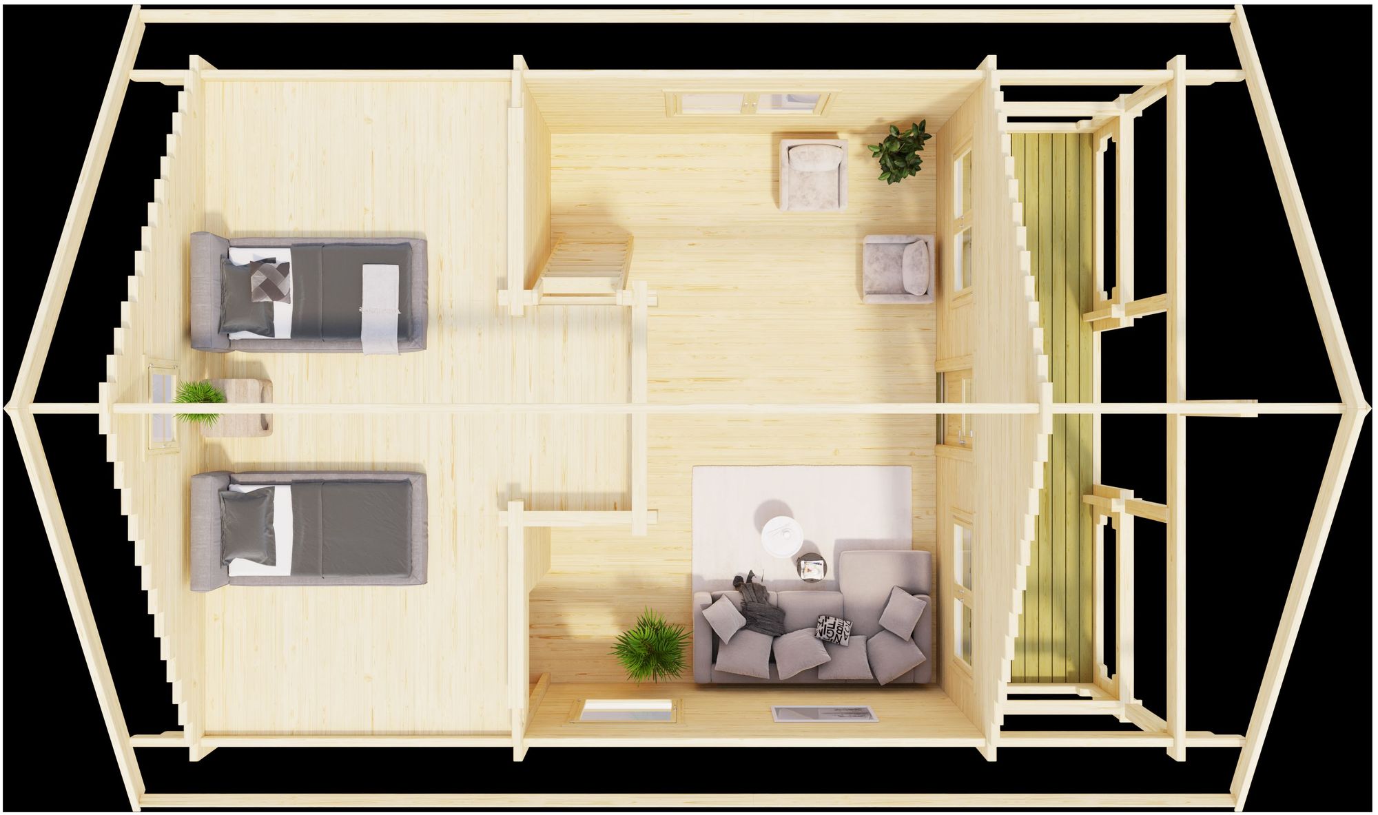 Feriehus Ivar C - 36,9 m�