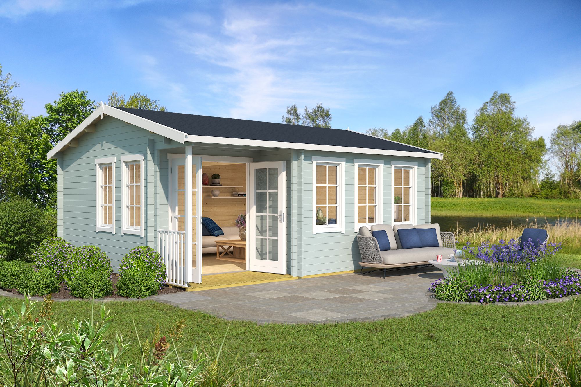Attefall hus Melody Silver - 29 m² Attefall hus Melody Silver - 29 m²