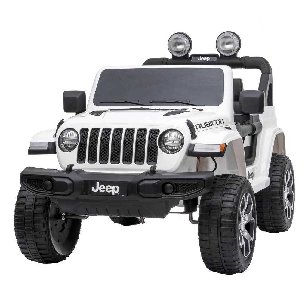 Elbil for barn Jeep Wrangler - hvit
