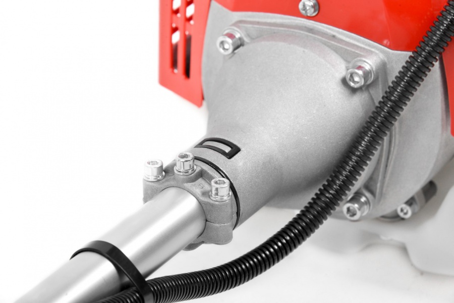 Bensindrevet gresstrimmer / ryddesag med justerbart skaft - 33 cc