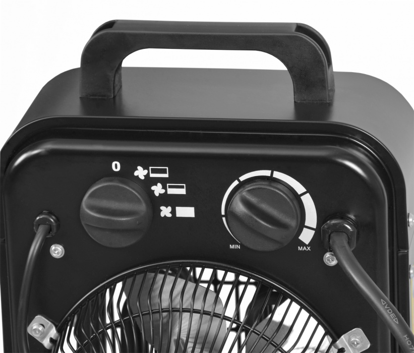 Varmevifte / bygningsvifte - 1,7kW med 3 trinn Varmevifte / bygningsvifte - 1,7kW med 3 trinn
