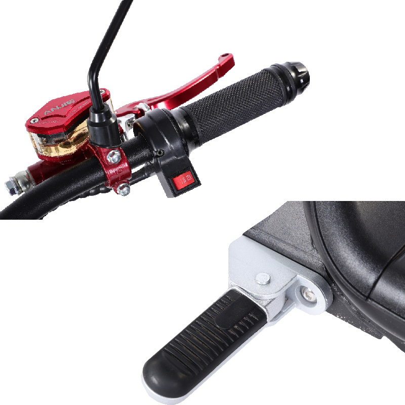 Elscooter Bue - Gr�nn 2000W + Reflekterende sele
