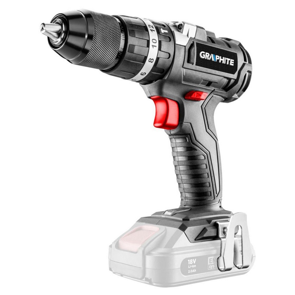 Bormaskin Energy+, 18V - med slag, børsteløs motor Bormaskin Energy+, 18V - med slag, børsteløs motor