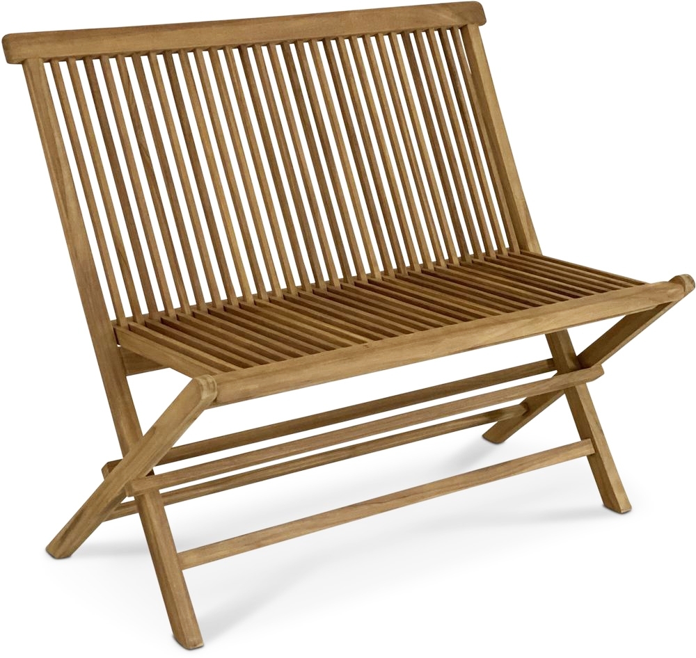 Salt� sammenleggbar utesofa i teak