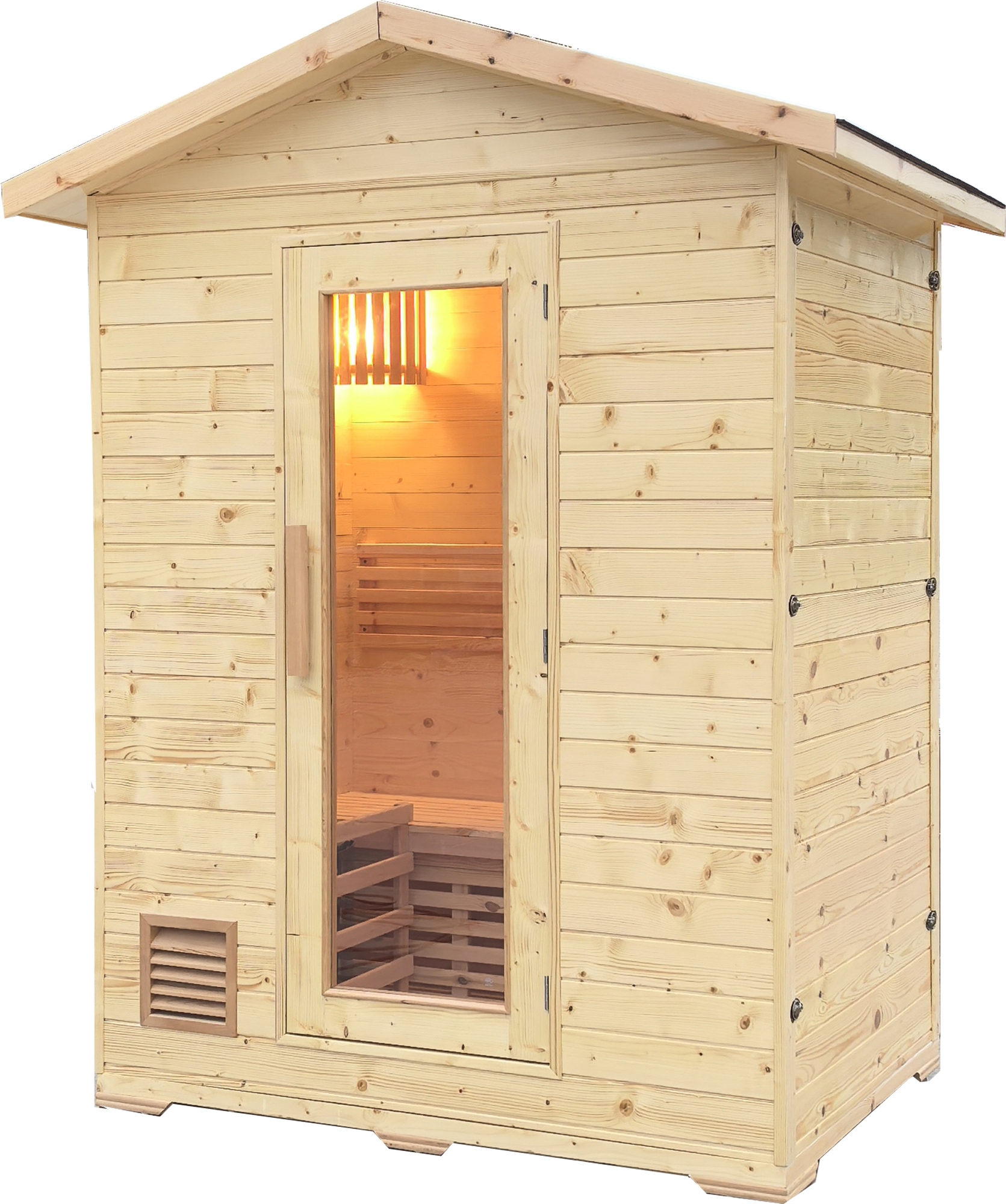 Badstue for 3 personer - 1,65 m�