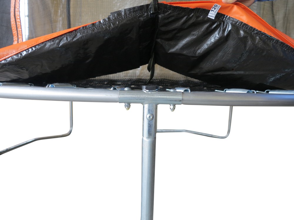 Trampoline med sikkerhetsnett - 185 cm + Stige til trampoline Trampoline med sikkerhetsnett - 185 cm + Stige til trampoline