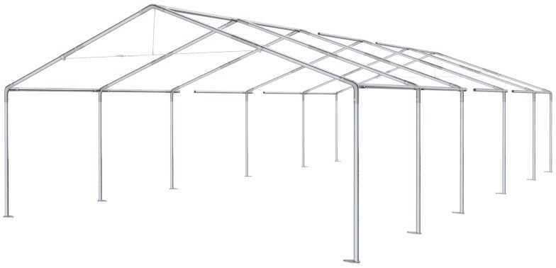 Partytelt i PVC - 5 x 18 m