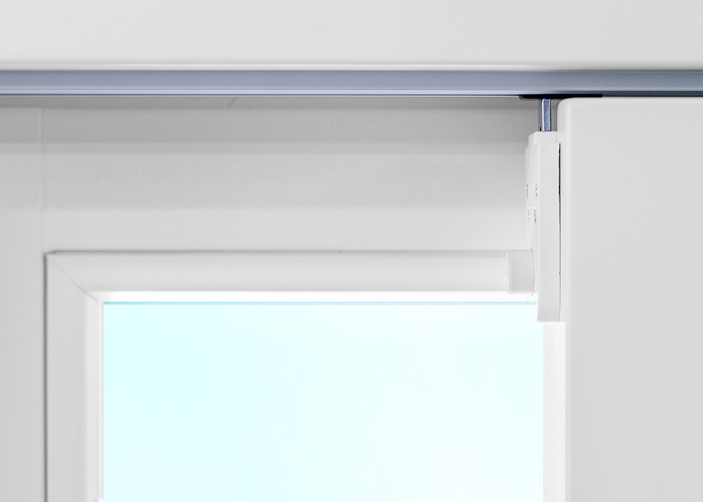 4-delt fasadeparti i aluminium med skyvedører - 3-lags glass + Ramme ermer 4-delt fasadeparti i aluminium med skyvedører - 3-lags glass + Ramme ermer