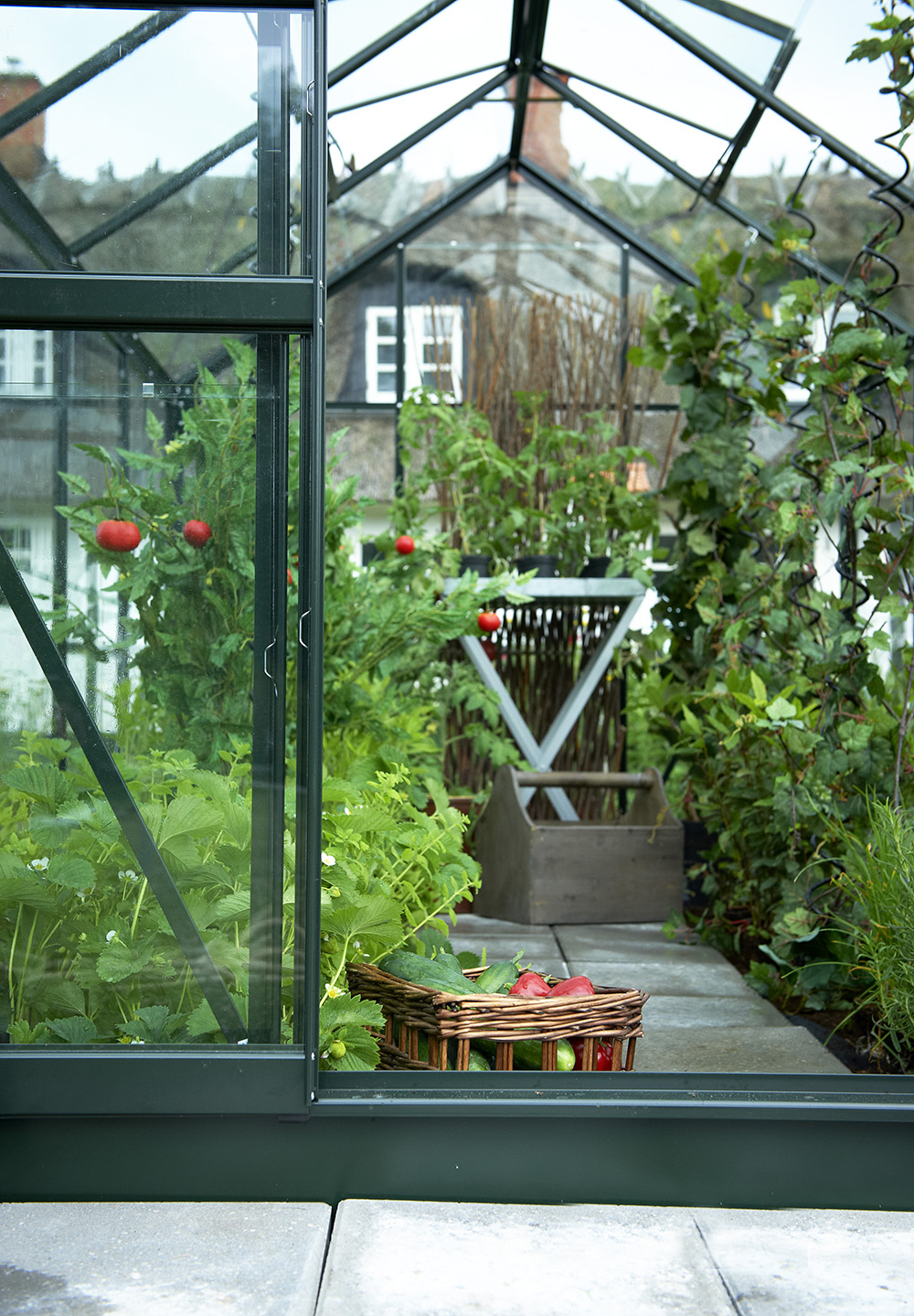 Popular drivhus 6,2 m² - svart Popular drivhus 6,2 m² - svart