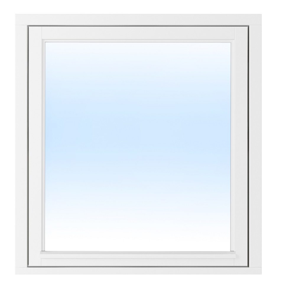Vindu Aluminium/Tre Toppsving 3-lags- U-verdi: 1,1