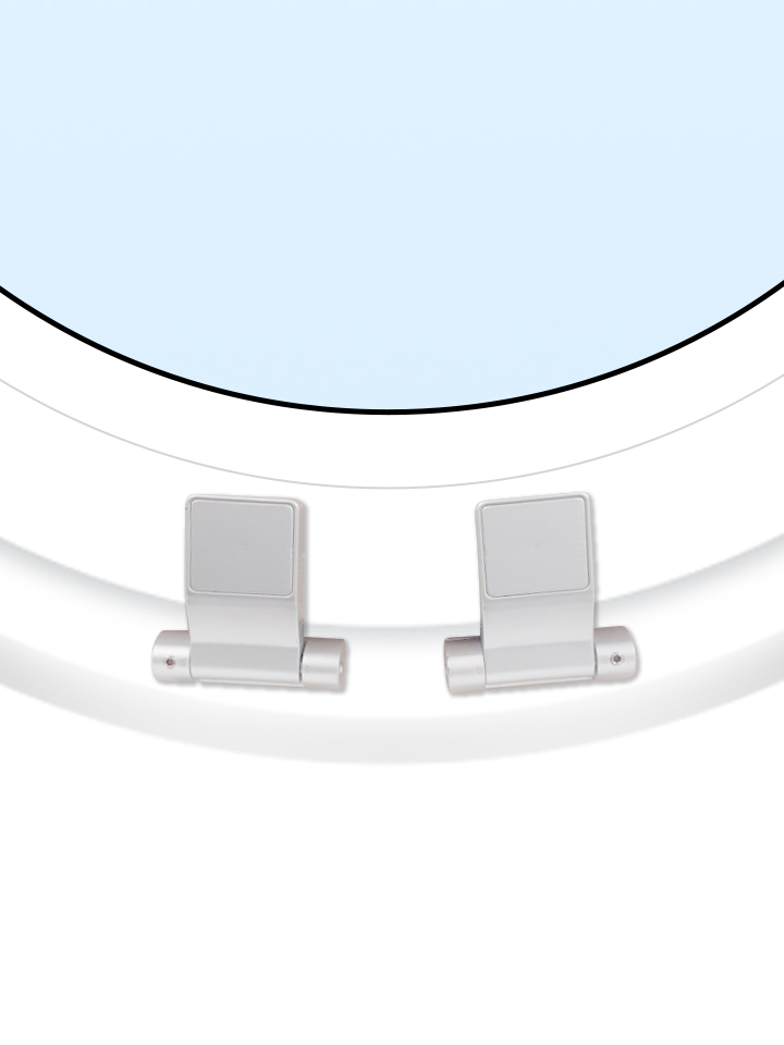 PVC-vindu | Rundt �pningsbart | 3-glass