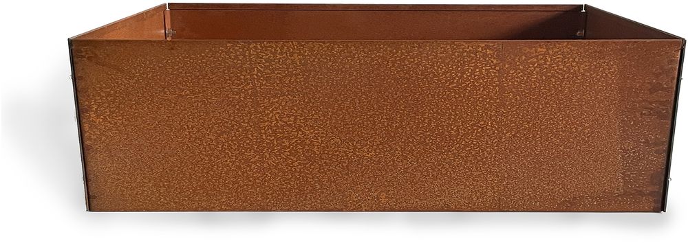 Corten stålpotter torget - 20x60x60 cm Corten stålpotter torget - 20x60x60 cm