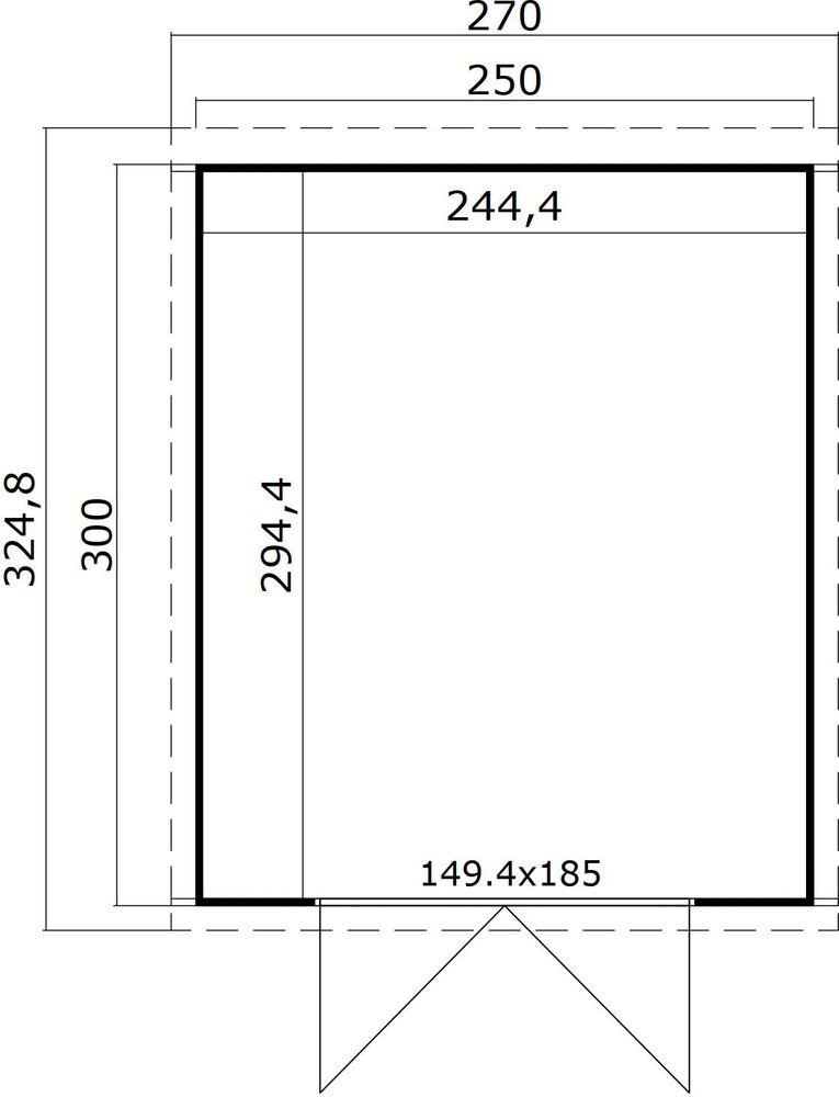 Bod Sammi E - 7,5 m² Bod Sammi E - 7,5 m²