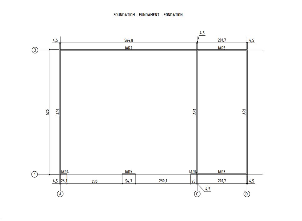 Dobbel garasje Elvira - 40,5 m² Dobbel garasje Elvira - 40,5 m²