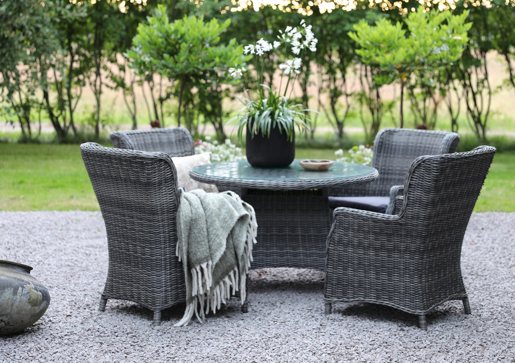 Jacksonville bord i kunstrotting - Gr�