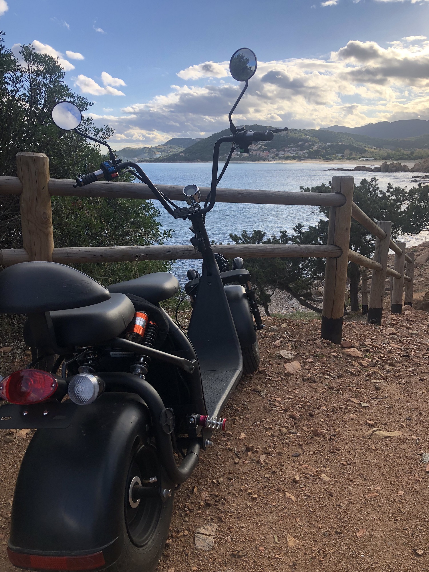 Elscooter Citycoco - 1500W + L�s kjede