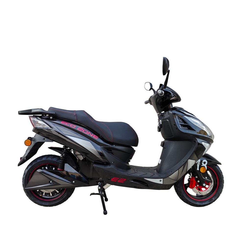 Elmoped 2000W - Svart + L�s kjede