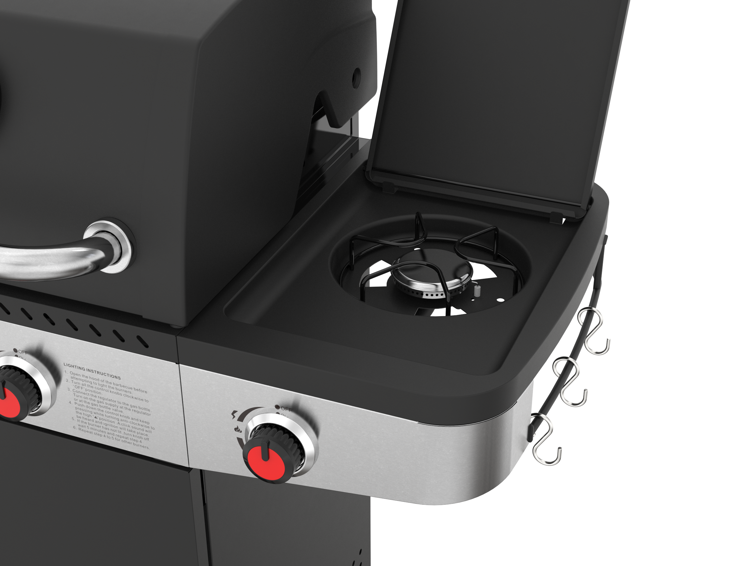 Firepit XL - Gassgrill og kullgrill Firepit XL - Gassgrill og kullgrill