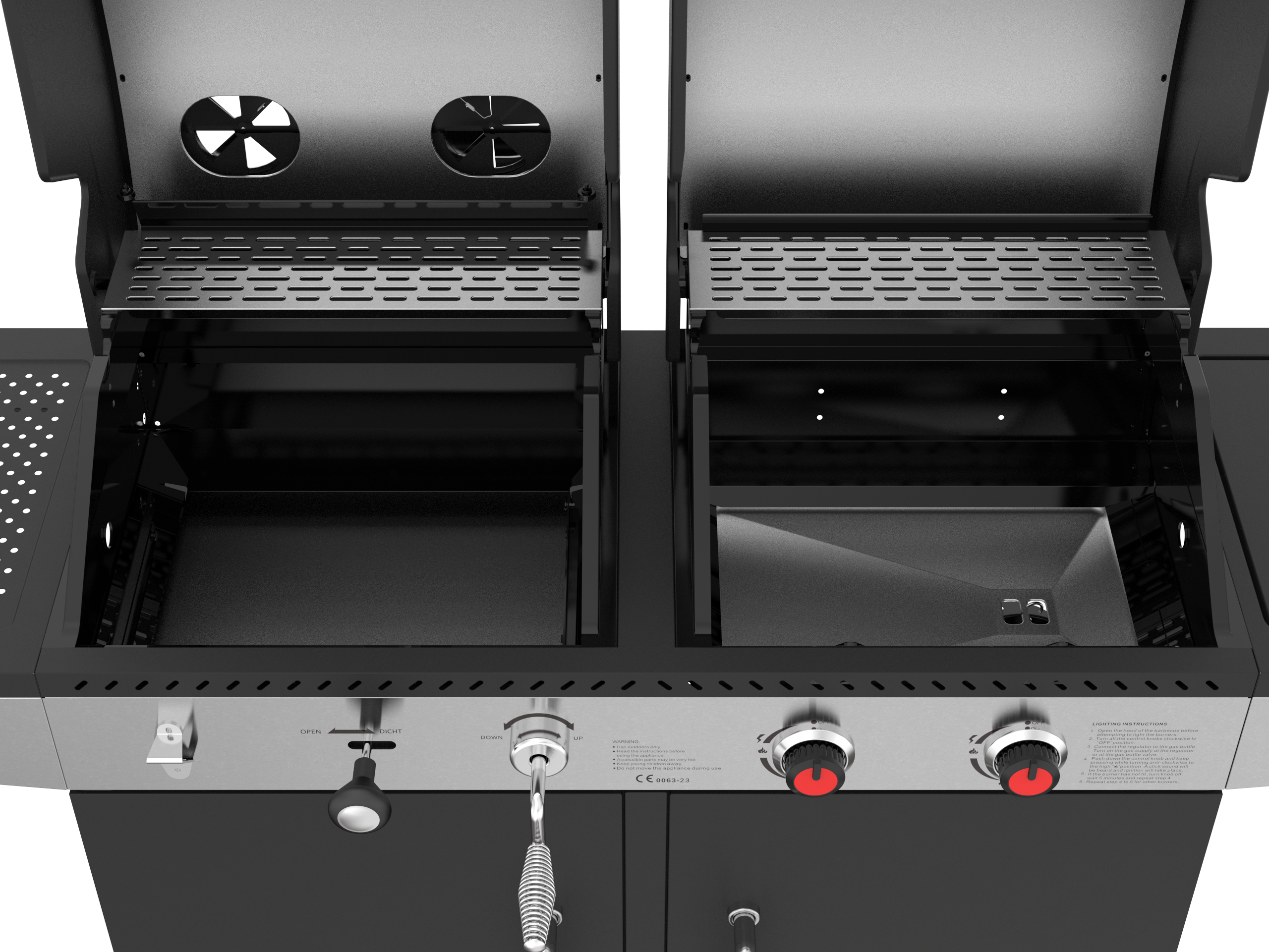 Firepit XL - Gassgrill og kullgrill Firepit XL - Gassgrill og kullgrill