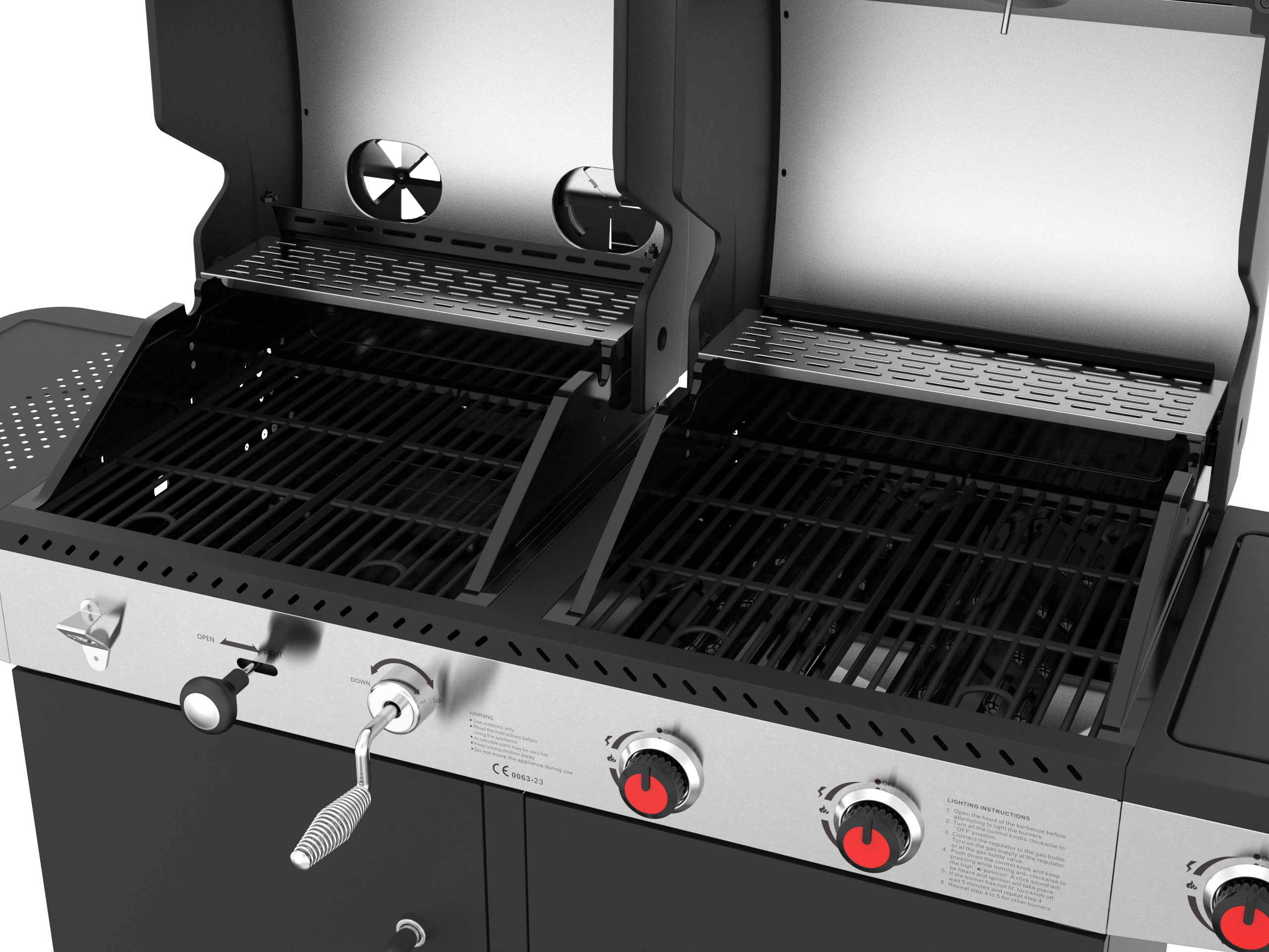 Firepit XL - Gassgrill og kullgrill Firepit XL - Gassgrill og kullgrill