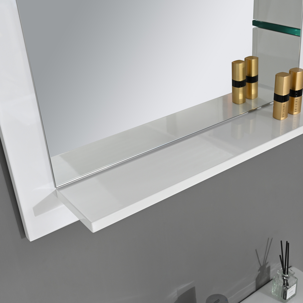 Baderomsm�bler Venezia 60 cm - Hvit med LED-belysning