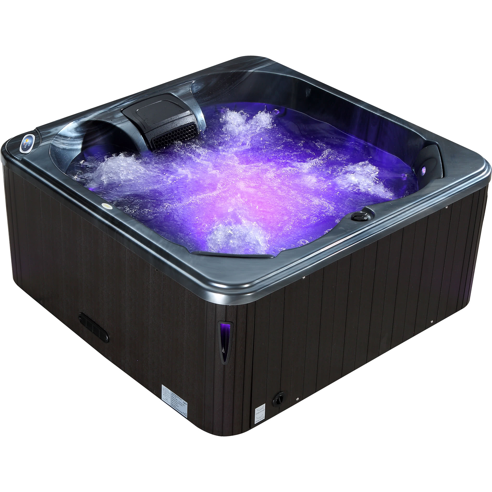 Badestamp Foibe Blackline - 4 personer - Balboa VL260 Badestamp Foibe Blackline - 4 personer - Balboa VL260