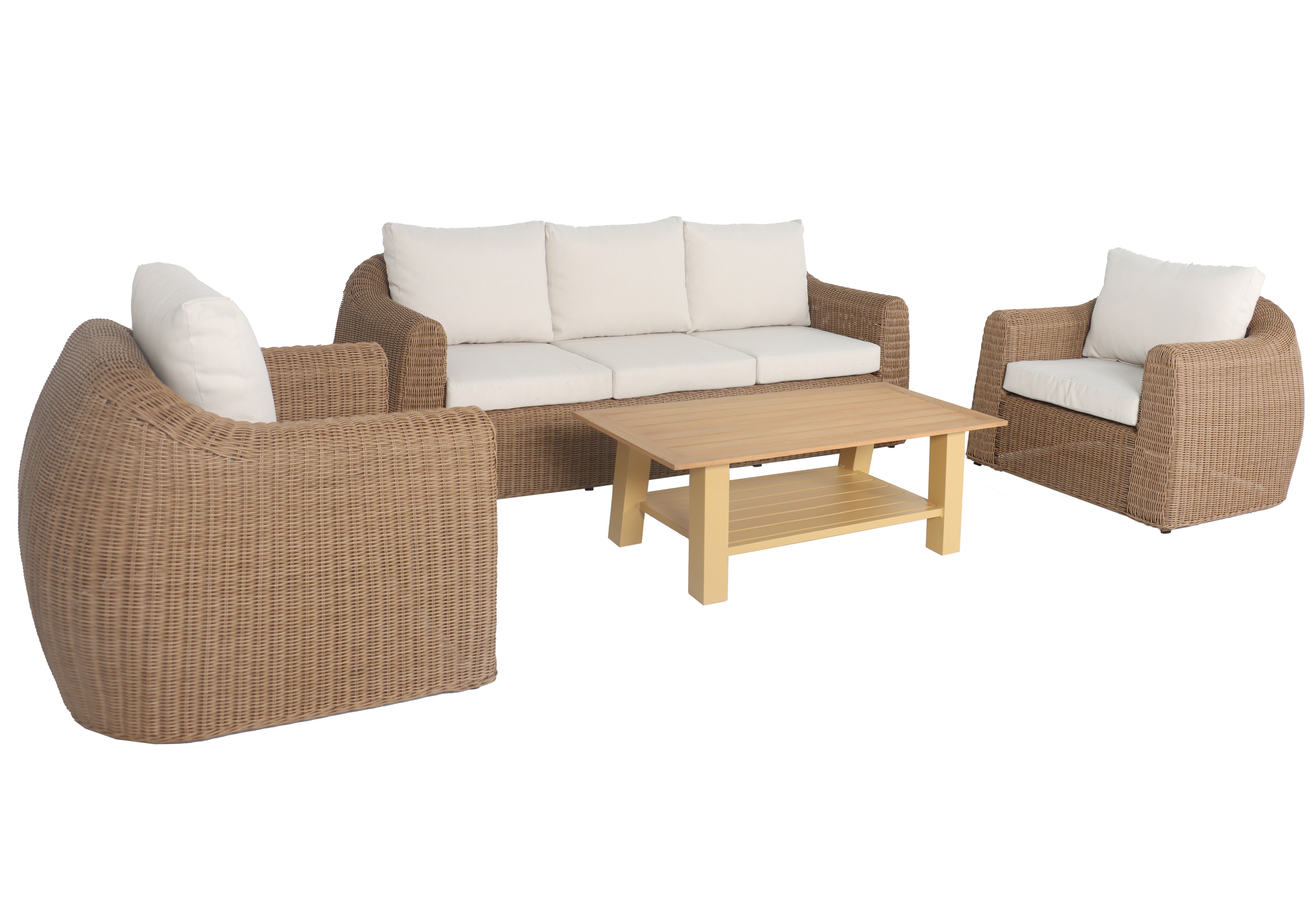 Malibu XL Lounge Group - Natur / Beige