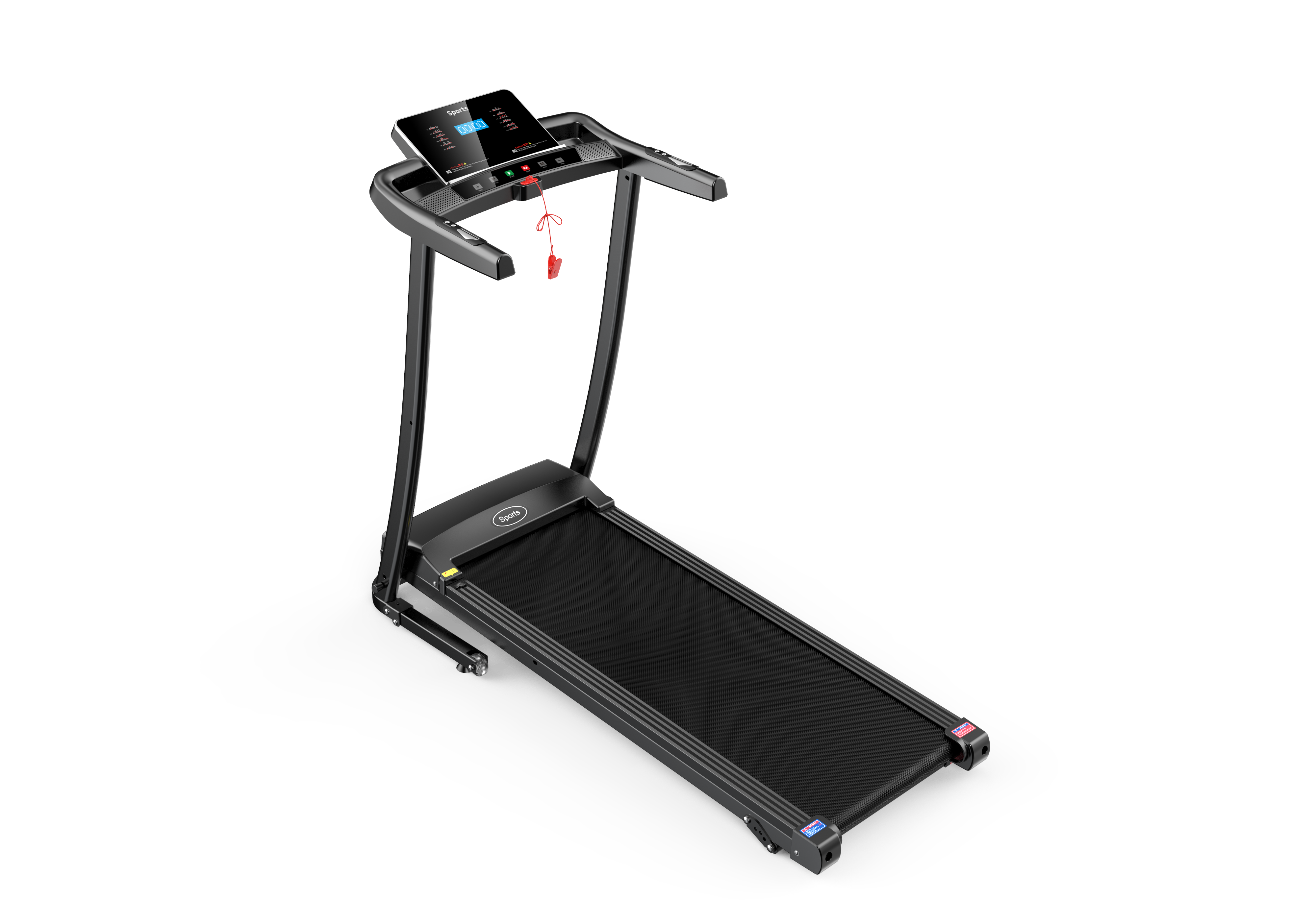 Motorisert tredem�lle - kompakt og enkel � bruke for hjemmetrening