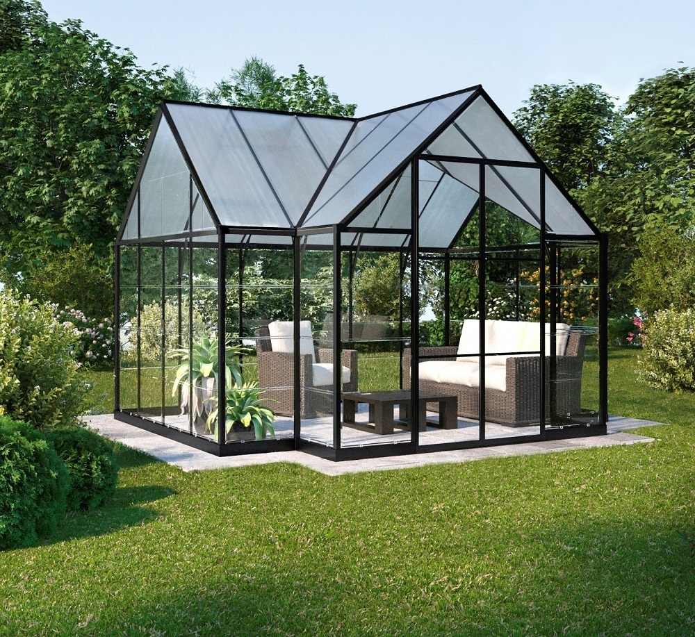 Victory Orangery drivhus 10,2 m² + Drivhusrengjøring Victory Orangery drivhus 10,2 m² + Drivhusrengjøring