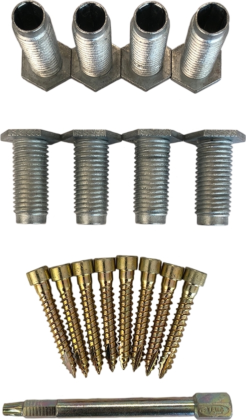 Karmhylse med monteringsskrue 28 mm Karmhylse med monteringsskrue 28 mm