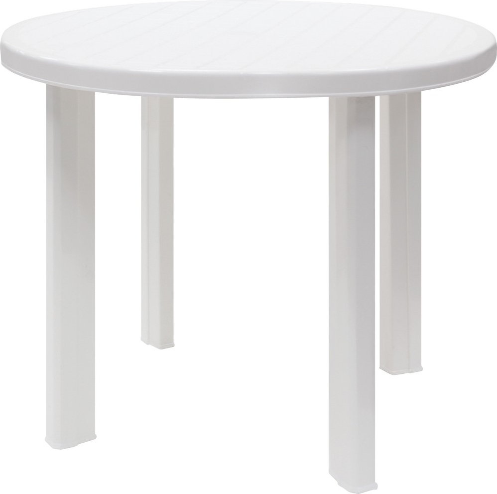 Rundt plastbord