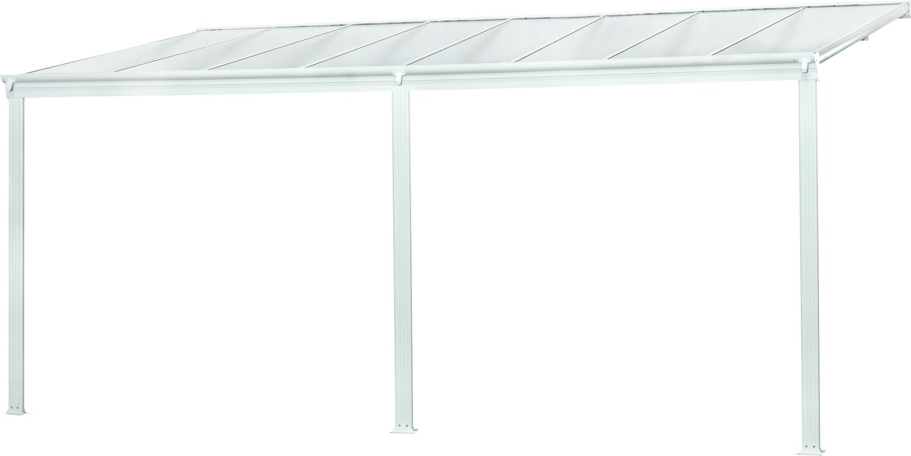 Terrassetak Jim - Hvit - 300 x 495 cm Terrassetak Jim - Hvit - 300 x 495 cm
