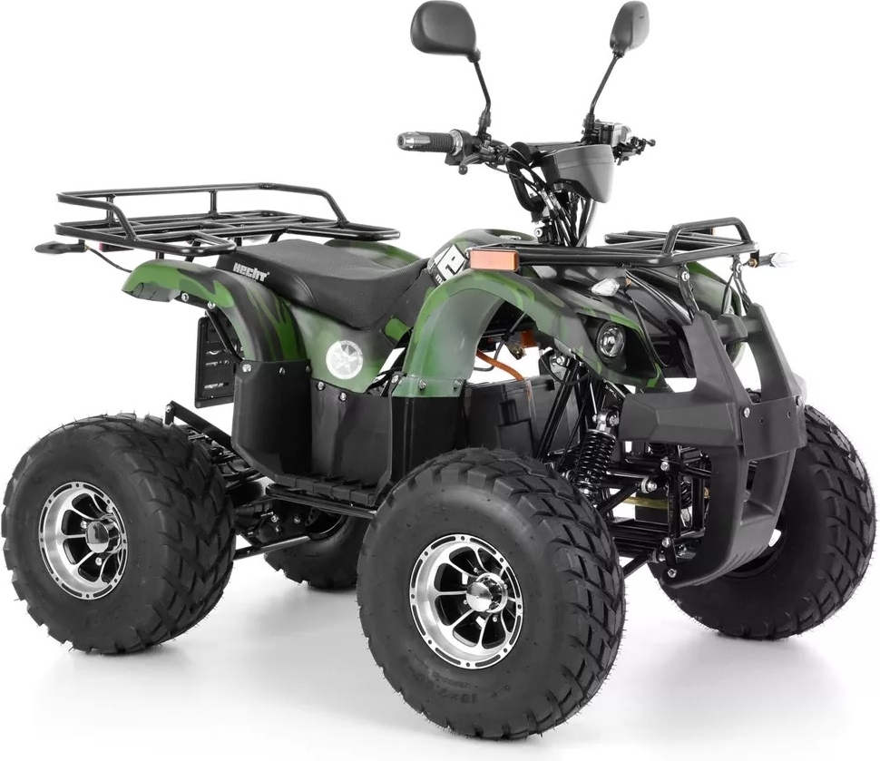 Firhjuling 1200 W - Army + Lås kjede Firhjuling 1200 W - Army + Lås kjede
