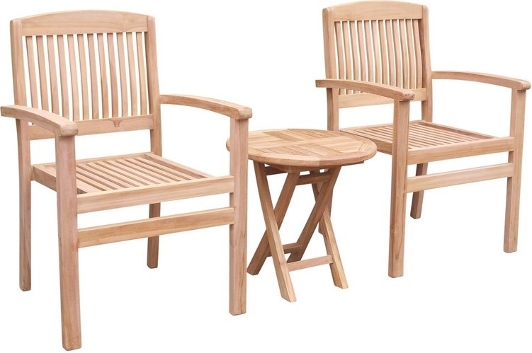 Cafégruppe Mini - Rund Sammenleggbart 50 cm Cafégruppe Mini - Rund Sammenleggbart 50 cm