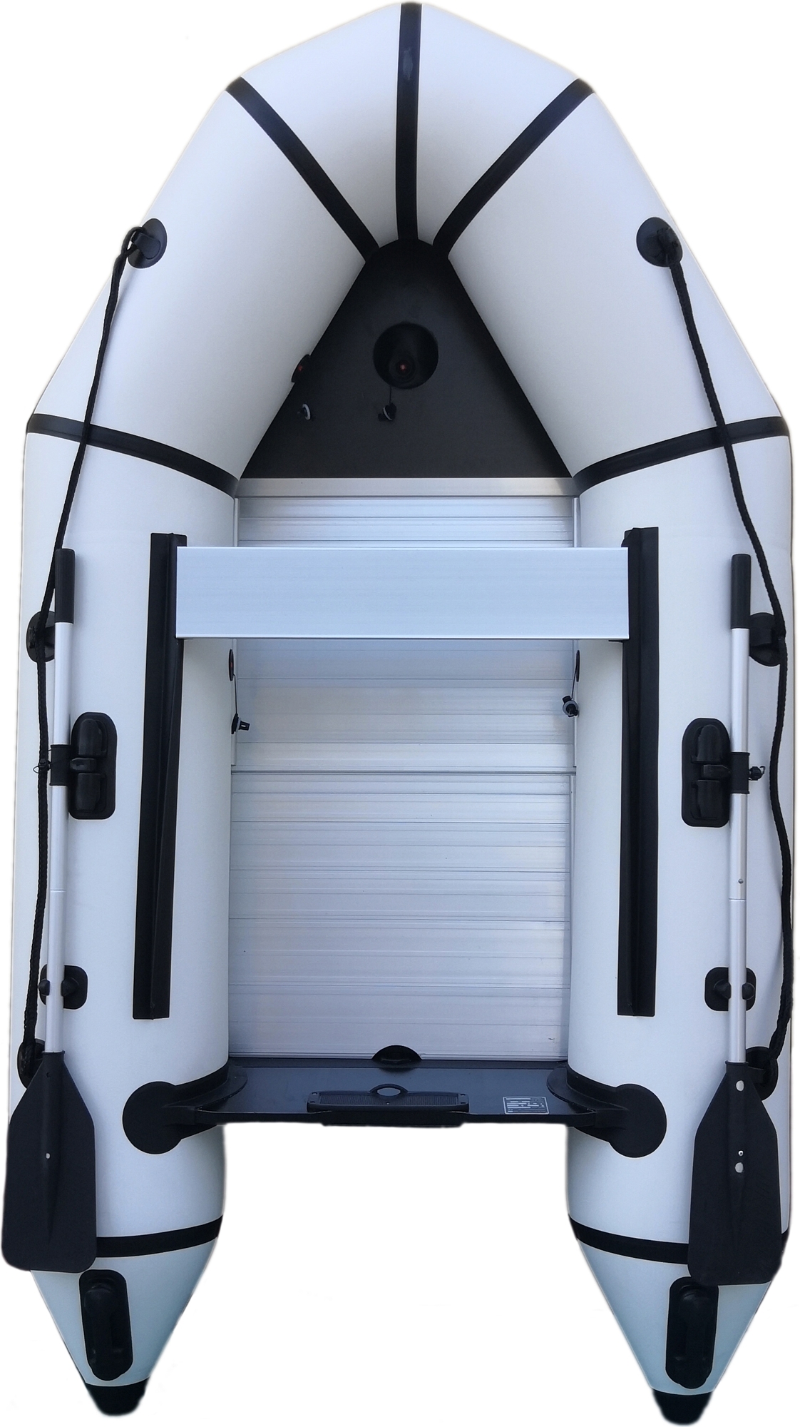 Gummibåt 270 cm - Svart og Hvit Gummibåt 270 cm - Svart og Hvit