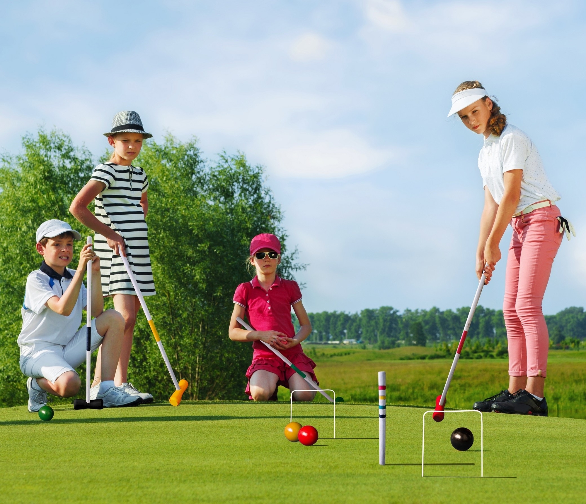 Croquet - Komplett spillesett Croquet - Komplett spillesett