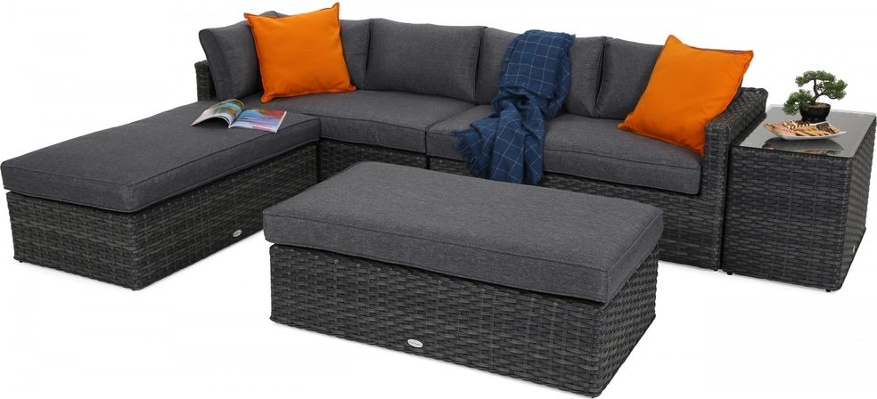 Modulsofa Santorini - Gr�/gr� melert