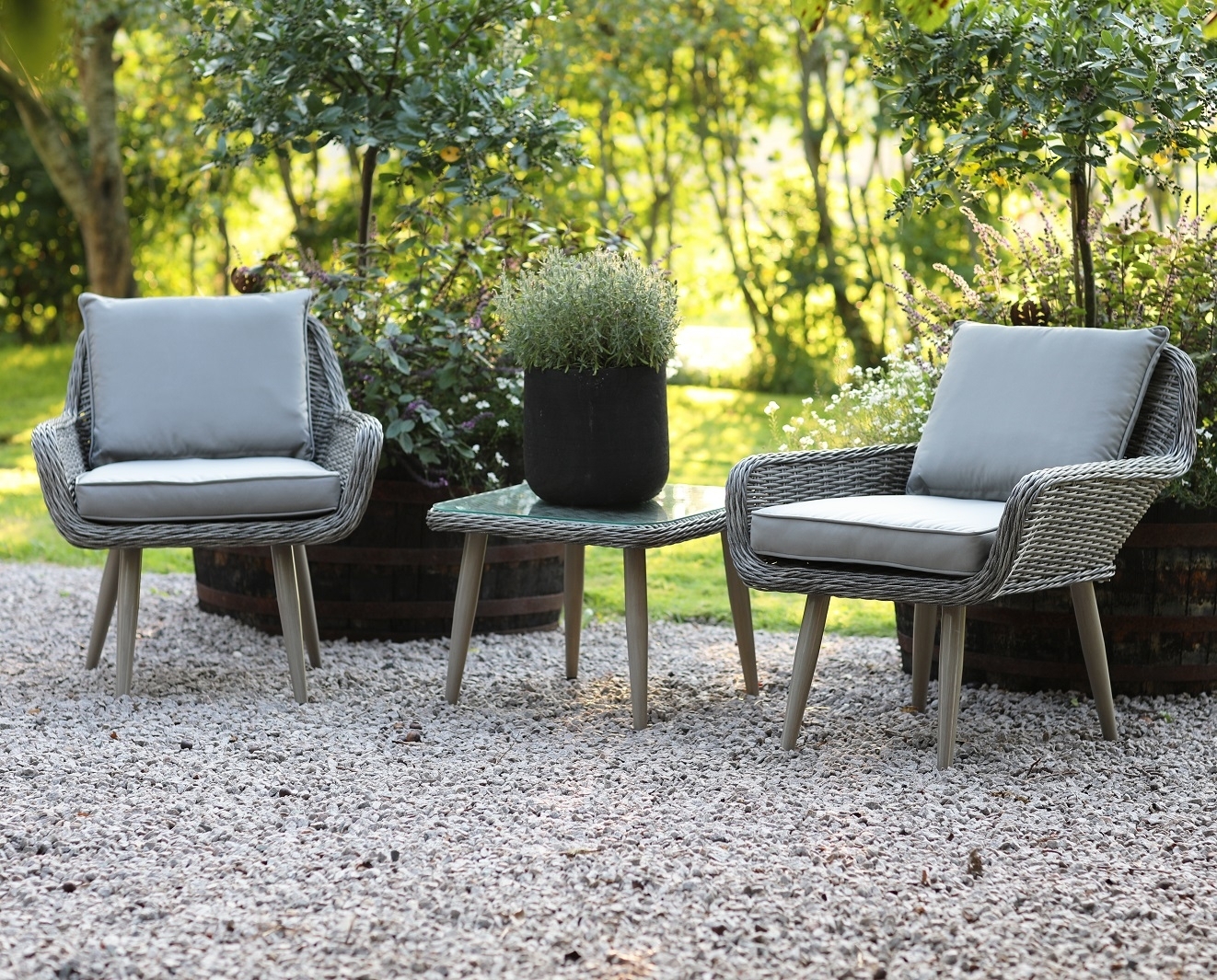 Utemøbelgruppe Morgon - Rotting + Tekstilimpregnering for utemøbler Utemøbelgruppe Morgon - Rotting + Tekstilimpregnering for utemøbler