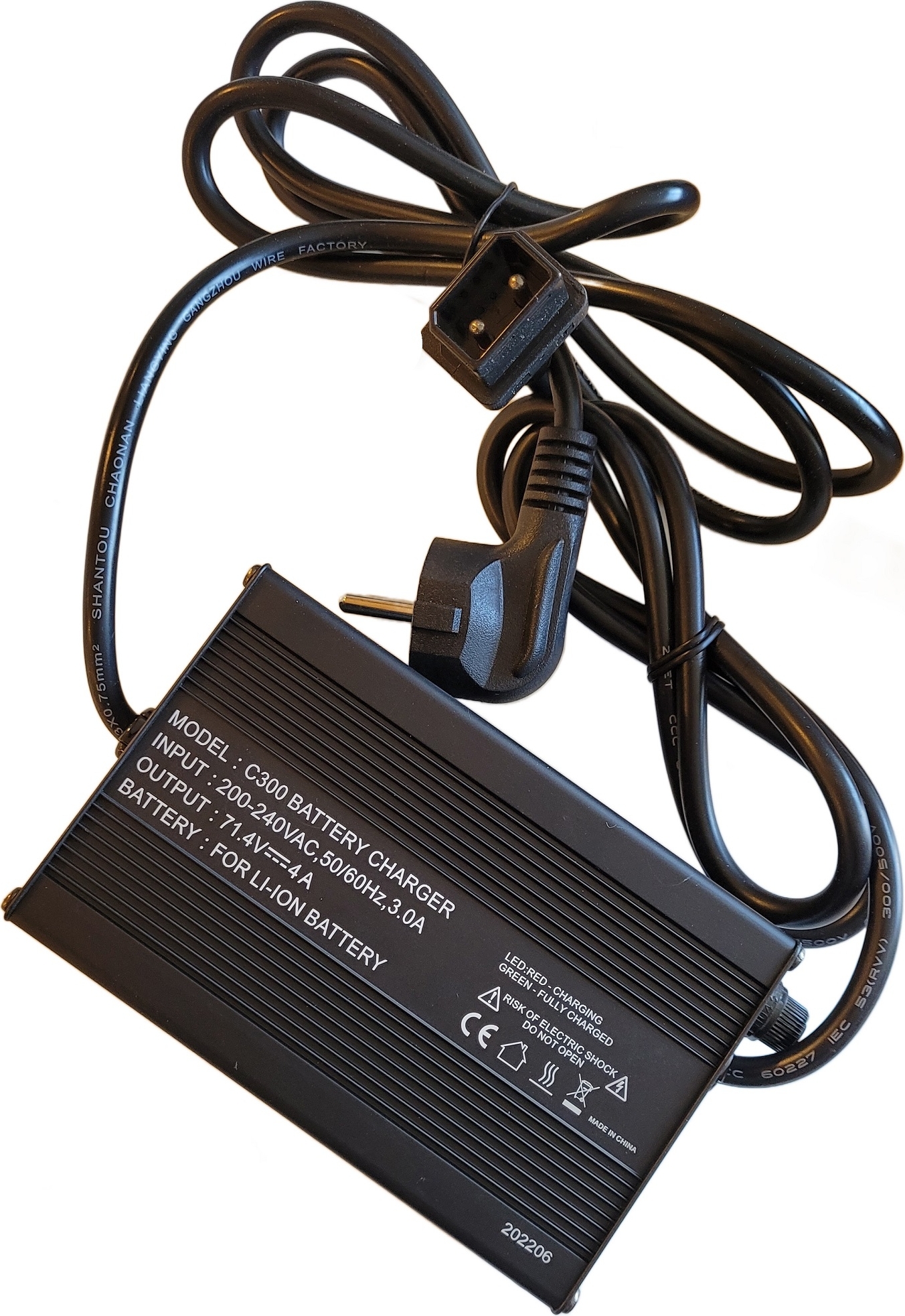 Lader til Elmoped 2000W Lader til Elmoped 2000W