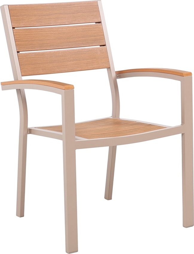 Las Vegas utend�rs lenestol - Beige / Oak noonwood