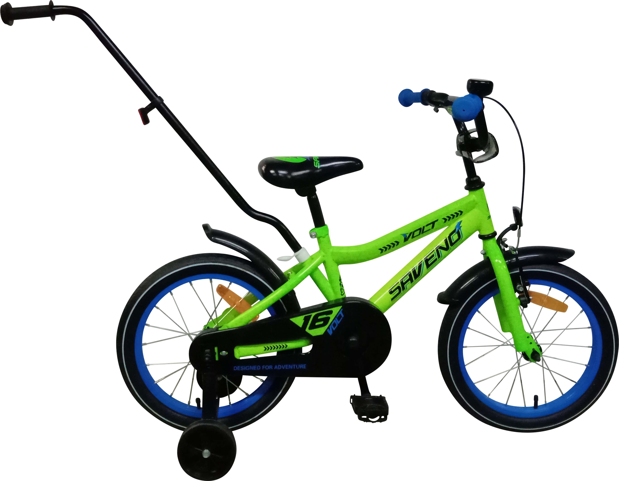 Barnesykkel Volt 14" - Gr�nn/bl�